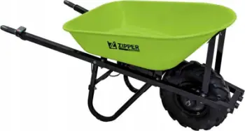 Karrocë elektrike Zipper ZI-EWB200S, 24V 280W, kapacitet 260 kg, jeshile