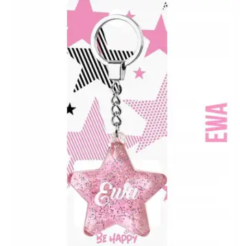 Varëse çelësash Craft with Fun Star Eve, formë ylli, shumëngjyrëshe