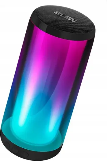 Altoparlant Bluetooth Sven PS-260, 10W, drita RGB, i zi