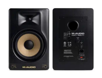 Monitorë studio M-Audio FortyEighty Studio, DSP e integruar, çift, të zinj