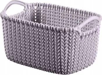 Shportë organizuese Curver Knit XS, 3L, drejtkëndore, vjollcë e çelët