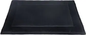 Dyshek për qen Velvet Mat, 100x70cm, material velvet, i zi