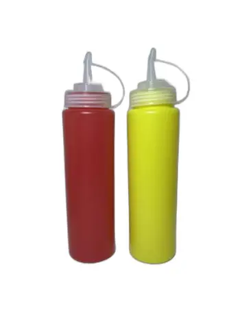 Shishe plastike për salca 2/1. UNIMIKS