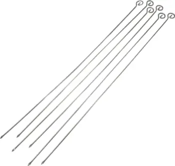 Shkopinj për shishqebap Royalty Line GL15, set 6 copë, 60cm, çelik inox