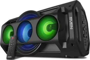 Kuti zanore Sven PS-680, 65W, Bluetooth, me FM dhe karaoke