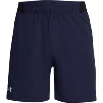 Pantallona të shkurtra Under Armour Vanish Woven 6", për meshkuj, Mod Grey Midnight Navy, madhësia L