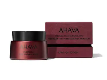 Maskë antirrudhë Ahava Overnight, 50 ml