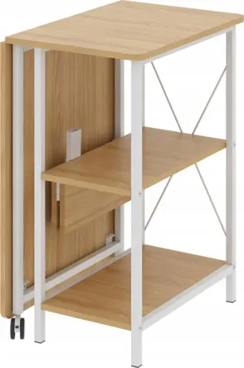 Tavolinë palosëse Maclean Folding Loft, 107x45x75cm, kapacitet 150kg, ah i çelët