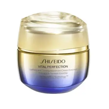 Krem anti-rrudhë për fytyrë Shiseido Vital Perfection (Uplifting and Firming Advanced Cream Enriched), 50 ml