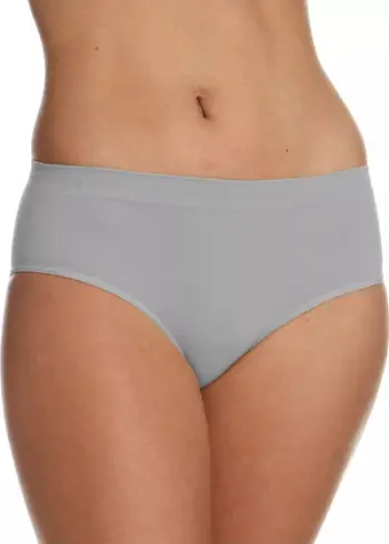 Breke për gra Brubeck HI00090A Comfort Cotton, pa qepje, XXL, gri