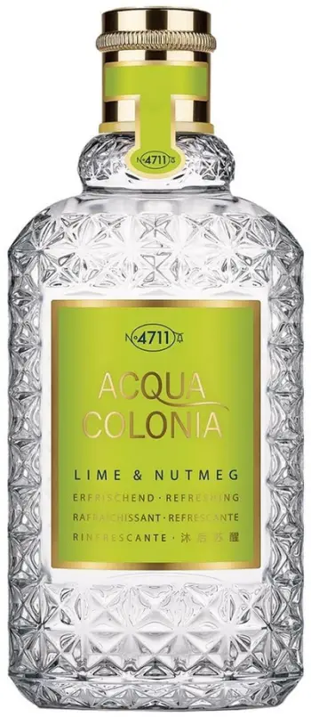 Ujë kolonie Mäurer & Wirtz 4711 Acqua Colonia Lime & Nutmeg, uniseks, 100ml