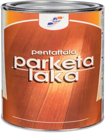 Llak për parket Rilak Pentaftala, me shkëlqim, 2.7L, transparent