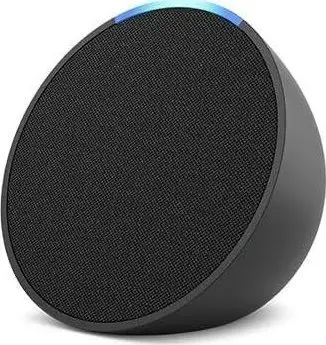Altoparlant smart Amazon Echo Pop, me Alexa, me Bluetooth, ngjyrë charcoal