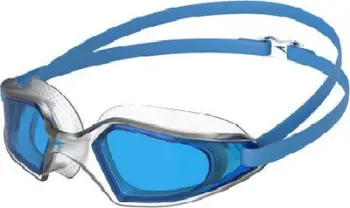 Syze noti Speedo Hydropulse, lente të pasqyruara, universal, transparente e kaltër