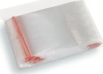 Qese me snur LDPE, 215x300mm, set 100 copë, transparente