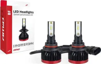 Llambë LED për makinë AMIO BF HB3 9005, 6000K, dritë e bardhë