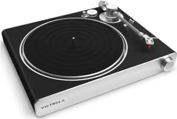 Gramafon Victrola VPT-3000 Stream Carbon, WiFi Ethernet, parampoma e integruar, argjendtë