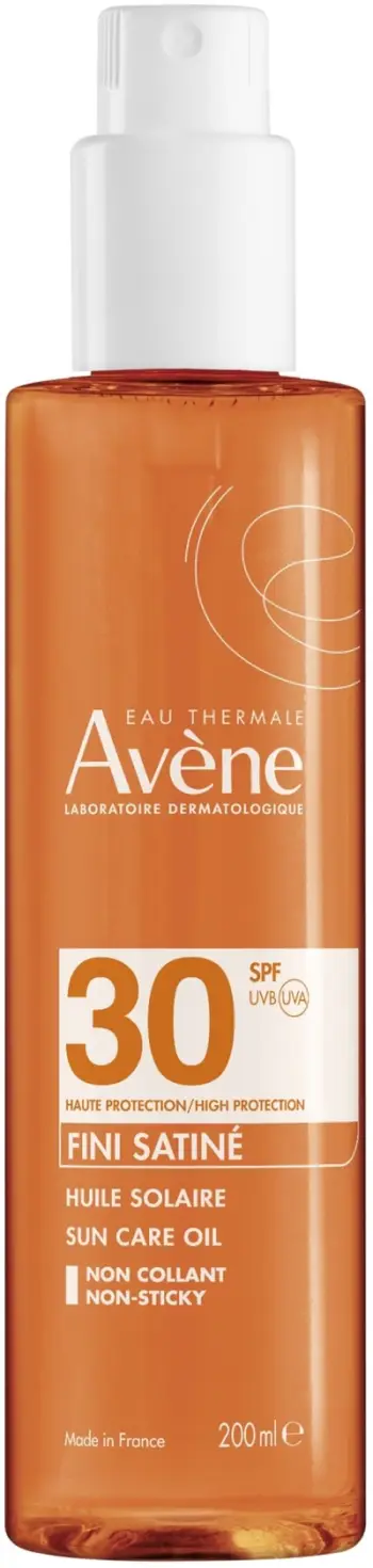 Vaj diel Avène Sun Care, SPF 30, 200ml, transparent