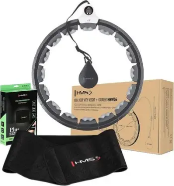 Rreth fitnesi magnetik HMS HW06, me top graviteti, me numërues, lejla