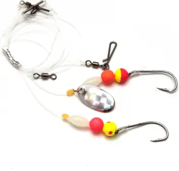 Pajisje peshkimi Imax Flounder Rig5 Ball Float, 2 grepër #4, për flounder