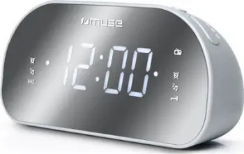 Radio orë Muse M-170 CMR, ekran digjital, kompakte, e zezë