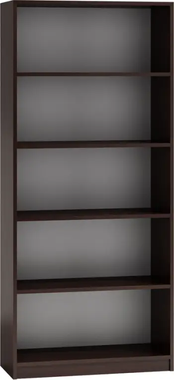 Regal 80cm szafka ksiazki segregatory r80 wenge