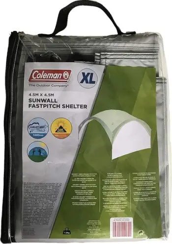 Mbulesë anësore Coleman Sunwall FastPitch Shelter XL, 4.5m x 4.5m, gri