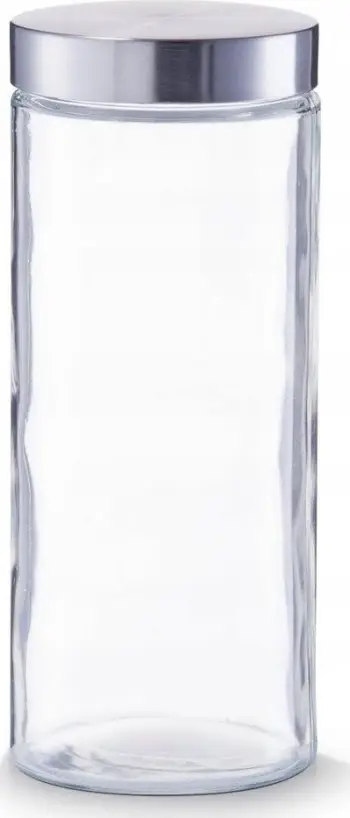 Kavanoz qelqi Zeller, 2100ml, kapak inox, transparent