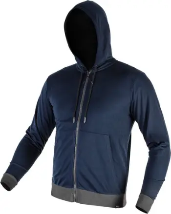 Hanorak Neo Tools Zip-Up Hoodie Comfort, 60% poliester 40% rajon, madhësia M, blu navy