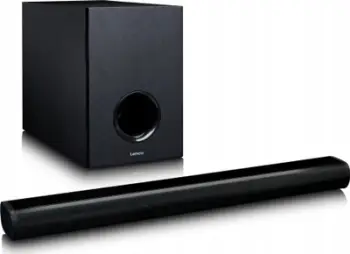 Soundbar Lenco SBW-801BK, Bluetooth, me subwoofer wireless, i zi
