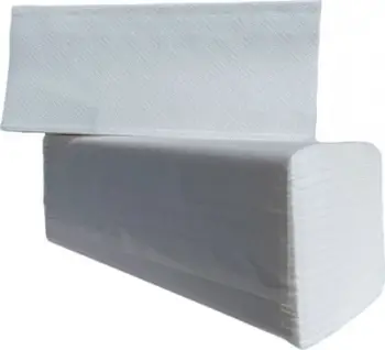 Peshqirë letre palosje ZZ Folded, 2-shtresor, 3000 fletë, të bardhë