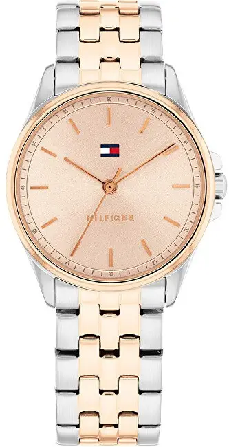 Orë dore për femra Tommy Hilfiger, e argjendtë/ari rozë