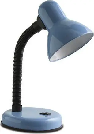 Lampë tavoline GTV LB-RIOE27-40, për llambë E27, moderne, blu