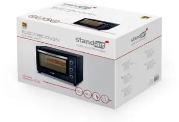 Mini furrë elektrike Standart KR-103L-46C, 45L, 1800W, e zezë