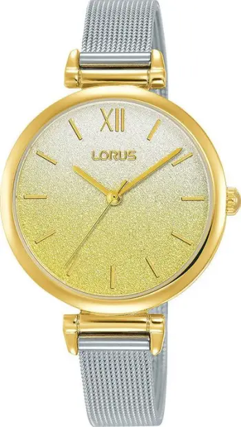 Orë dore Lorus RG234QX8, kuarc, për meshkuj, argjendtë