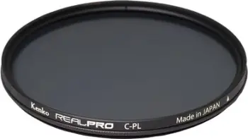 Filtër polarizues cirkular Kenko Realpro, 58mm, i zi