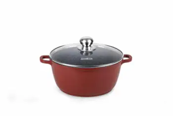 Tigan i thellë Heinner Calabria, alumini, 26cm 5.3L, me kapak