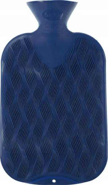 Termofor Fashy Wave, dizajn me valë, i ngrohtë, blu