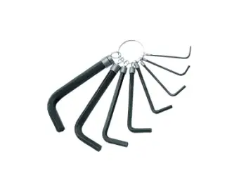 Set çelësa imbus Modeco MN-54-100, 2-10mm, 8 copë, metalik