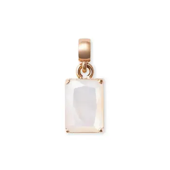 Pendant për varëse/ byzylykë Daniel Wellington DW00401466, i artë rozë/ i bardhë