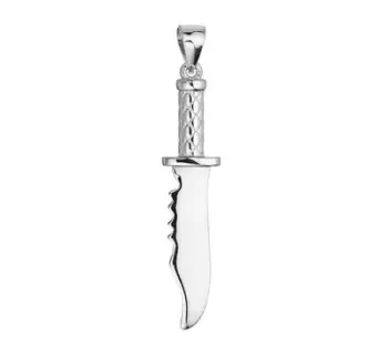Pendant për varëse Evolution Group Pavona Knife 64059, i argjendtë