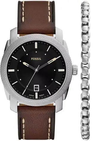 Set dhuratë për meshkuj Fossil Machine FS6081, i kaftë