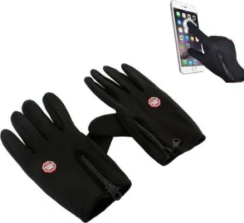 Doreza dimri për smartphone BQ19H, touch screen, madhësia L, të zeza