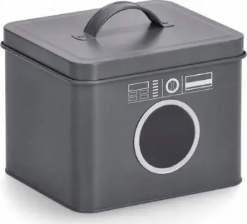 Kuti detergjenti Zeller Present, 3.07L, 18 x 15.5 x 14 cm, antracit