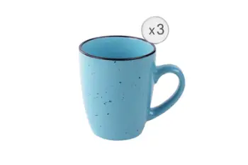 Set filxhanësh qeramikë Heinner Electra, 3 copë, 354 ml, shumëngjyrësh