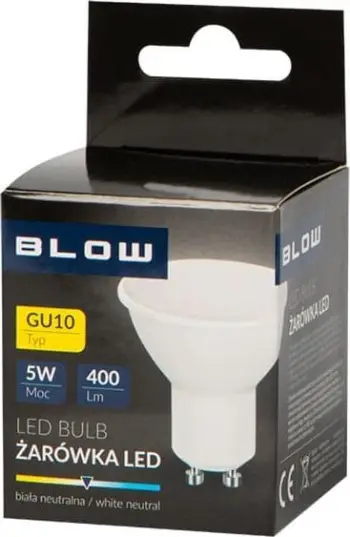 Llambë LED Blow 87-407, GU10, 5W, e bardhë neutrale