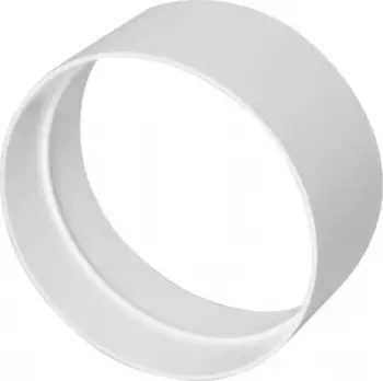Konektor i rrumbullakët ventilimi Vents FI150mm, plastik, i bardhë