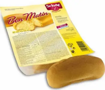 Brioshë e ëmbël pa gluten Schar Bon Matin, 4x50g, 200g, e artë