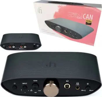 Përforcues kufjesh iFi Audio ZEN Air CAN, analog, dalje 6.3mm dhe 4.4mm, gri e errët