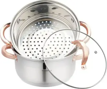 Tenxhere me avull Kaiserhoff KB-7728, 3 nivele, 20cm 3.1L, inoks